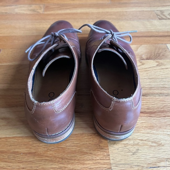 ALDO Lace Up Brown Leather Oxford Shoes 9 main image 5